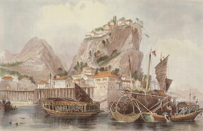 The Mouth of the River Chin-Keang, from 